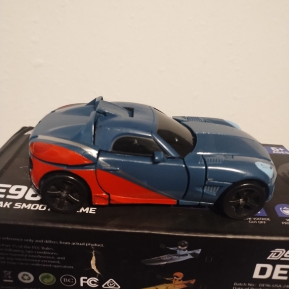 Transformers Smokescreen Figure Only ROTF Deluxe Class, Incomplete - Picture 10 of 12